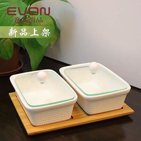 包郵廠家批發(fā)瓷器用品廚房實用儲存碟碗套裝陶瓷玻璃透明蓋送竹托圖片大全 郵樂官方網(wǎng)站
